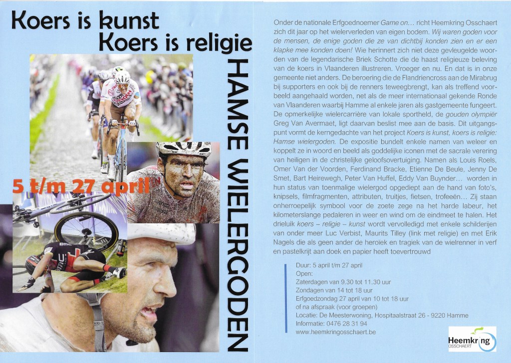 27/04/2025 – Erfgoeddag: De Hamse wielrenners, vroeger en&nbsp;nu.